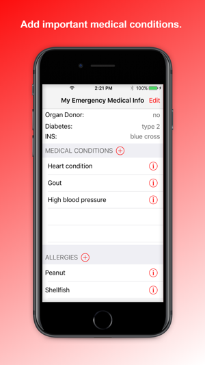 My Emergency Medical Info(圖2)-速報App