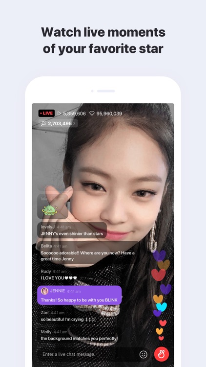 V LIVE :App for stars and fans screenshot-2