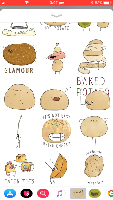 Potato Sticker Pack screenshot 4