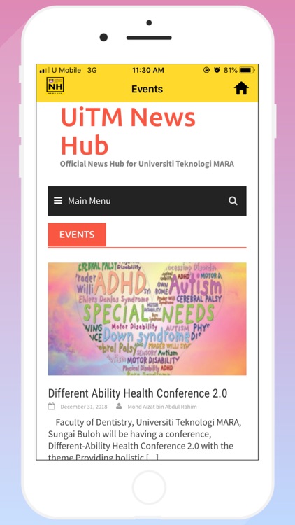 UiTM News Hub screenshot-3