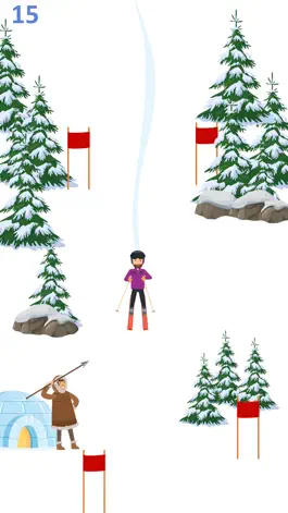 Game screenshot Hipster Skiing hack