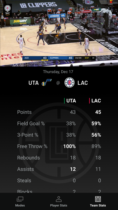 Clippers CourtVision screenshot 2