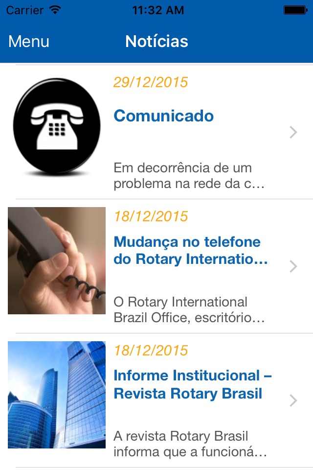 Revista Rotary Brasil screenshot 3