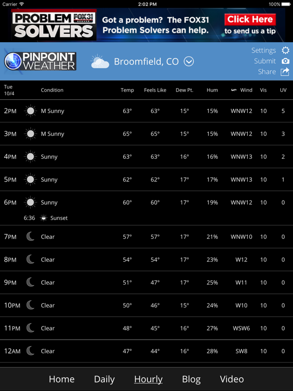 Pinpoint Weather - KDVR & KWGNのおすすめ画像3