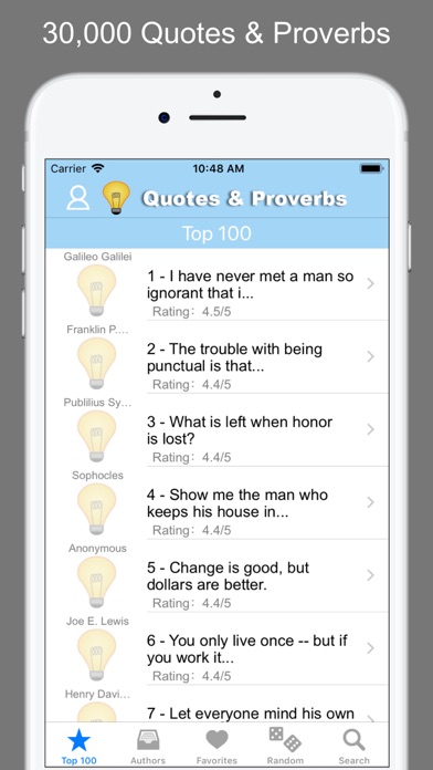 How to cancel & delete Quotes and Proverbs from iphone & ipad 1