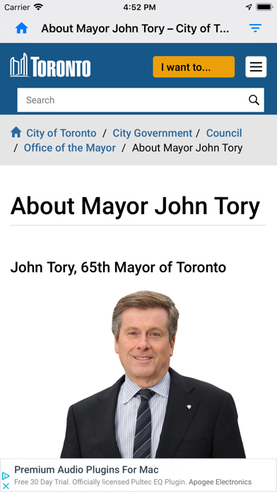 Toronto City Helper App screenshot 4