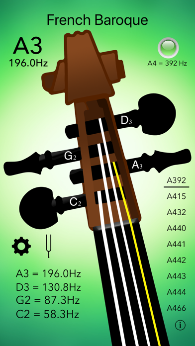 Cello Tuner Pro - Strings Tuner Screenshot 3