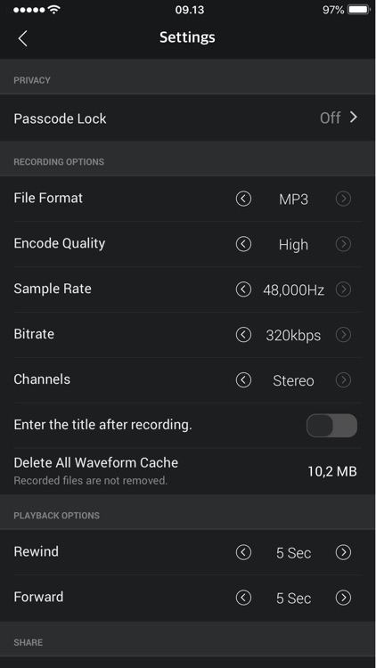 Awesome Voice Recorder X PRO screenshot-4