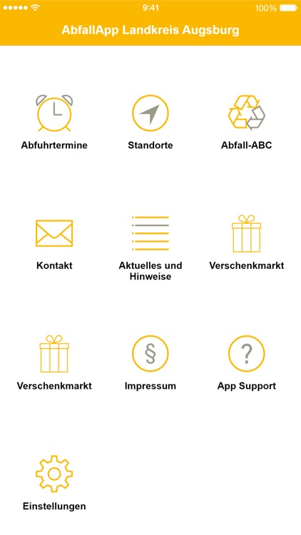 AbfallApp Landkreis Augsburg