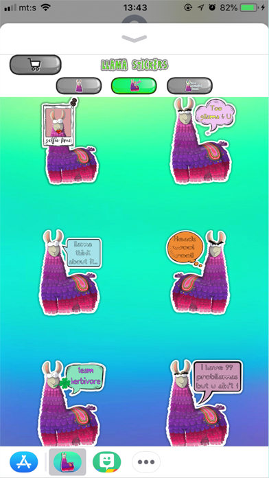 Llama Stickers & Wallpapers screenshot 4