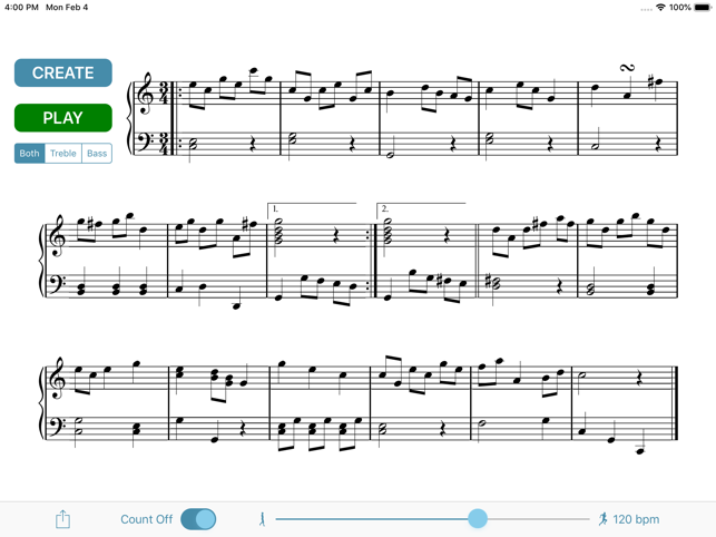 Sight-reading for Piano 1