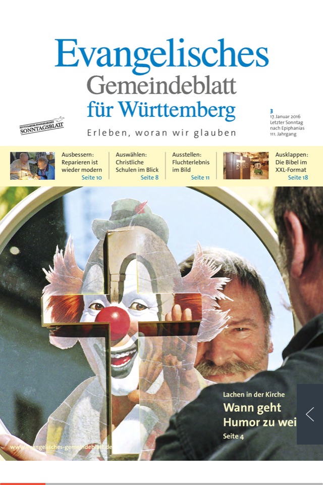Evangelisches Gemeindeblatt screenshot 2