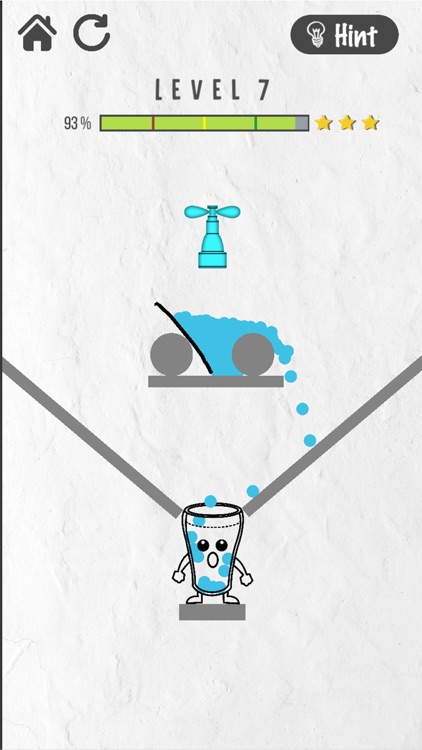 Happy water glass draw game screenshot-3