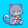 Cute Cat Chat Funny Stickers