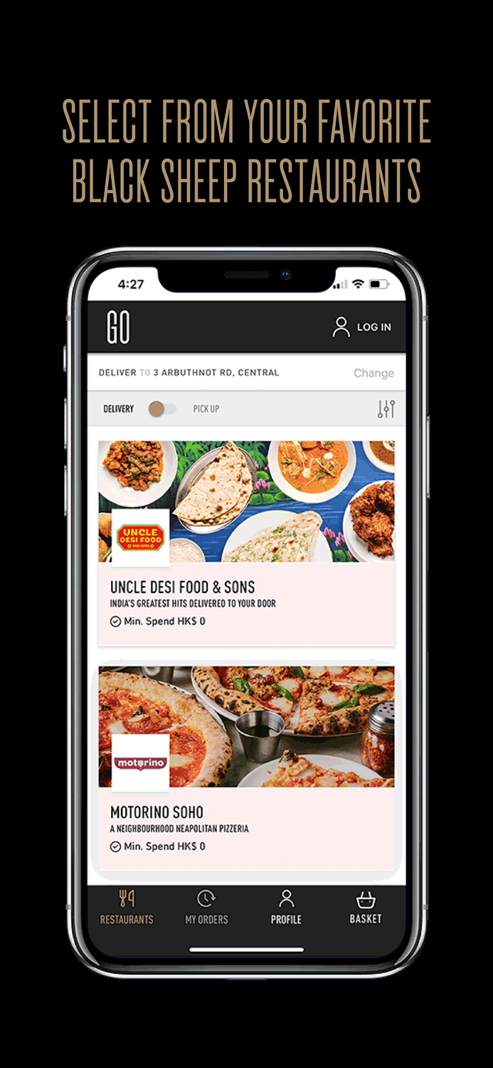 GO by Black Sheep Restaurants