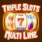 Triple Slots is a mobile version of the classic 3-reel, 9-payline slot machine - perfect for the novices and the experts of Vegas-style slot machines