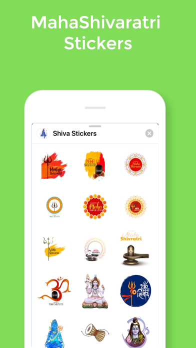 Shiva Stickers screenshot 2
