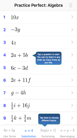 Practice Perfect: Maths 10(圖1)-速報App