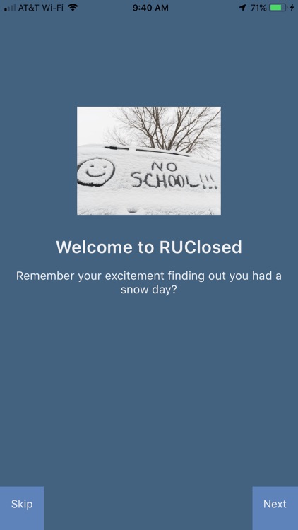 RUClosed - School/Work closed?