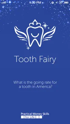 Captura de Pantalla 1 Visa's Tooth Fairy Calculator iphone