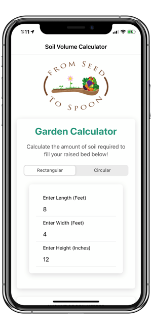 Garden Soil Calculator