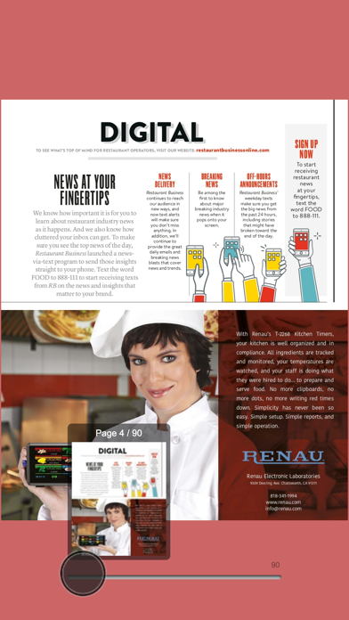 How to cancel & delete Restaurant Business Magazine for iPad from iphone & ipad 4