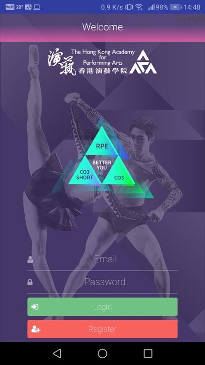 Dancer Wellness Application