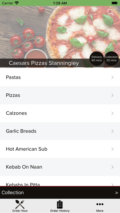 Caesars Pizzas screenshot 2