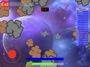 AV: Space Shooter, game for IOS