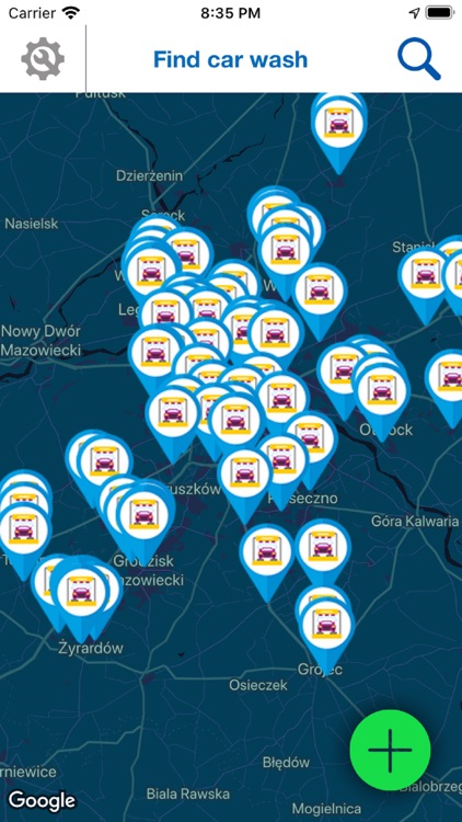 Car Wash Finder App