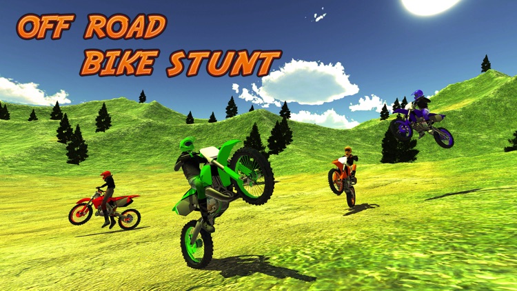 off-road Bike Stunts Race screenshot-3