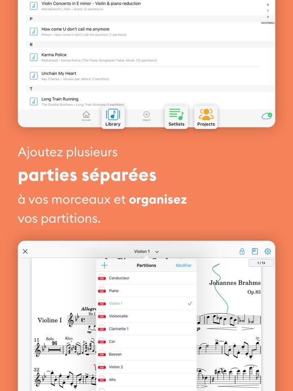 Newzik: Lecteur de Partitions Newzik: Lecteur de Partitions
