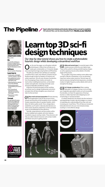 3D Artist Magazine: CG skills screenshot-7