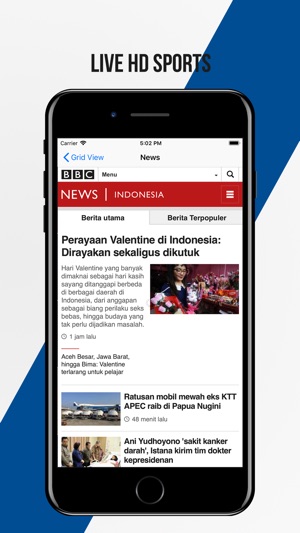 Indonesia Live TV(圖5)-速報App