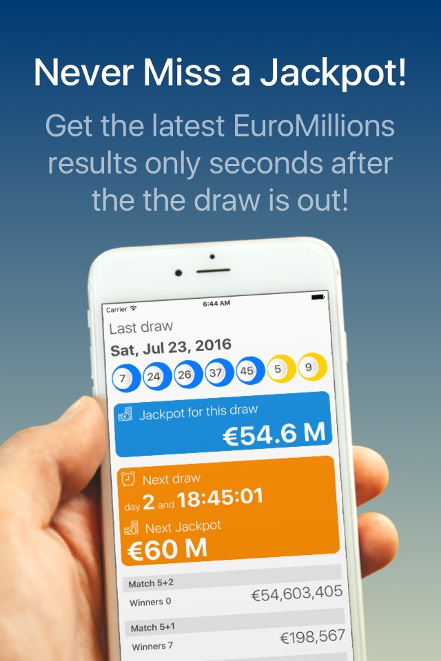 Grand Lotto Euromillions screenshot 2