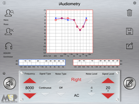 iAudiometry screenshot 2
