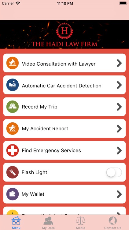 Hadi Law Firm Injury App