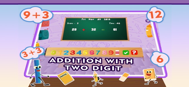 Learn Addition Math Quiz Games(圖2)-速報App