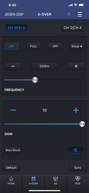 JENSEN DSP AMP SMART APP(圖8)-速報App