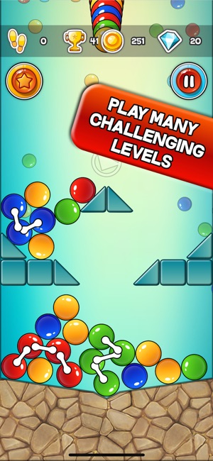 Bouncing Bubbles Shooter(圖2)-速報App