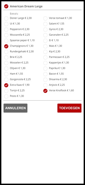 Pizza Pasta Nr. Uno Veenendaal(圖4)-速報App