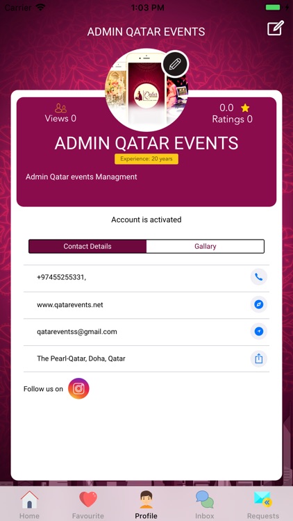 Qatar Events Managment