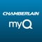 Chamberlain’s myQ-enabled products and myQ app allow you to easily open, close or check the status of your garage door or myQ home lighting from anywhere with your smartphone or tablet