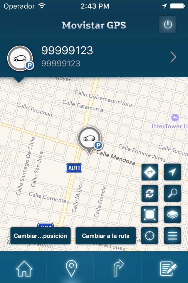 GPS MOVISTAR screenshot 2