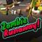 Zombie Runaway is a shooting game and has to do with rescuing civilians while surviving through the marching horde of zombies