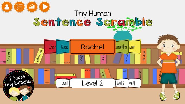 Tiny Human Sentence Scramble(圖1)-速報App