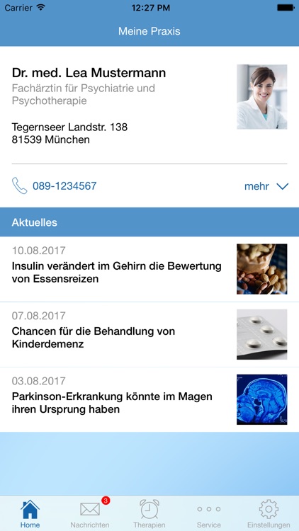 PraxisApp - Mein Psychiater screenshot-3