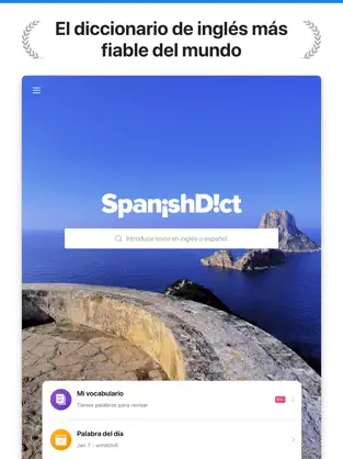 Captura 1 Traductor SpanishDict iphone