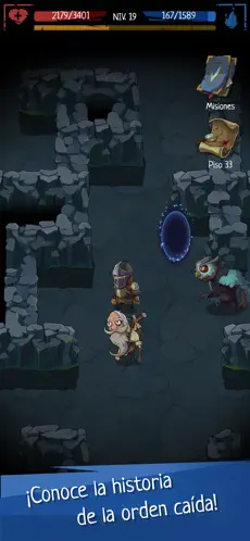 Screenshot 5 RPG Roguelike Español Offline iphone