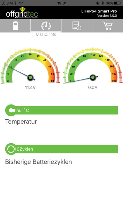 Offgridtec Akku Viewer